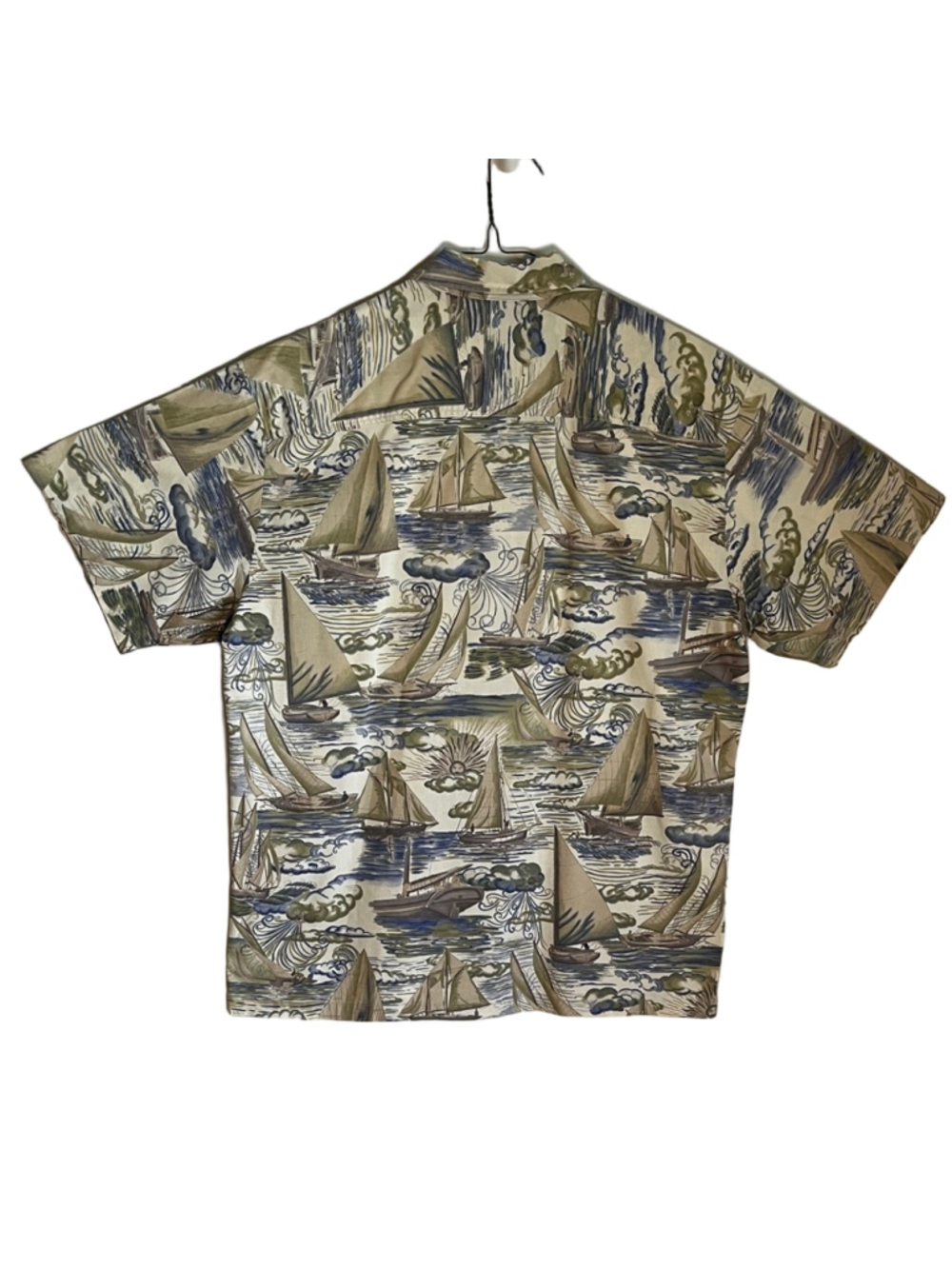 Nautical Print Men's Shirt - Picture 3 of 3